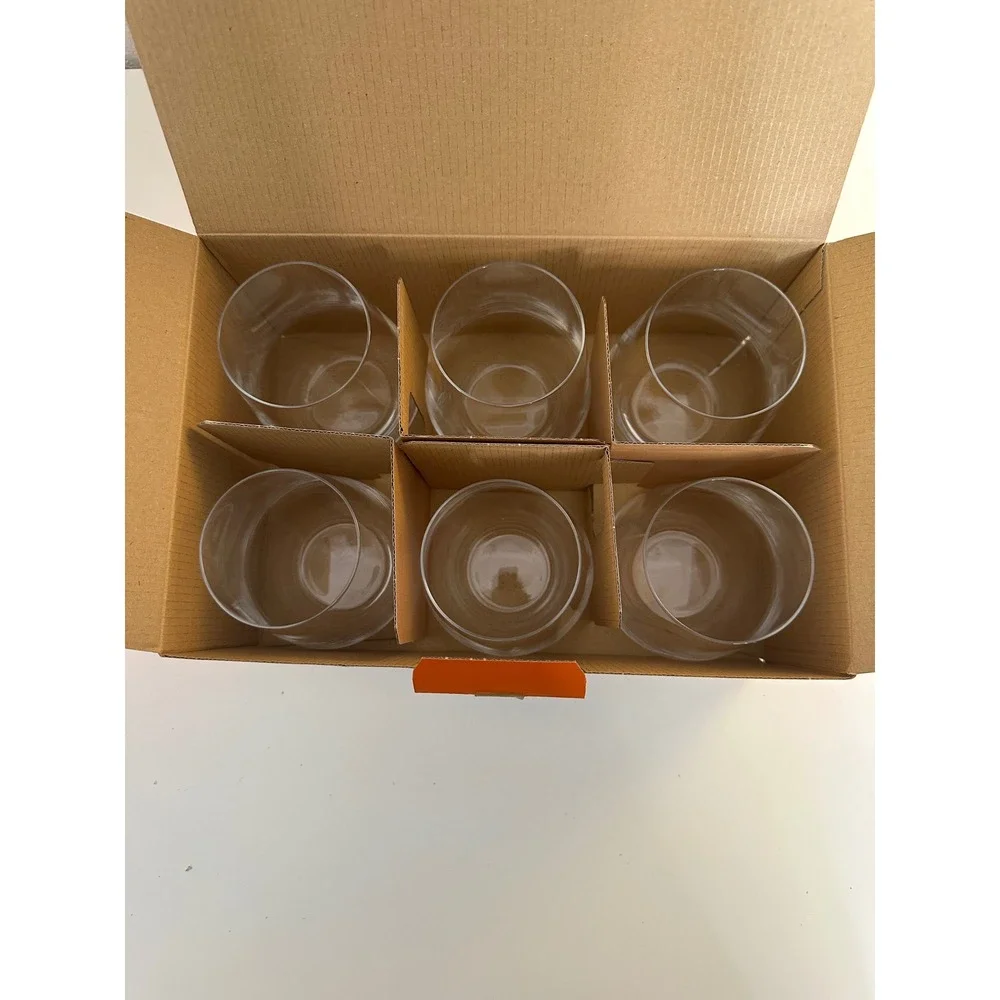 Stölzle Lausitz Clear Revolution 6pc Whisky D.O.F. Tumbler Glass Set‎ 16oz